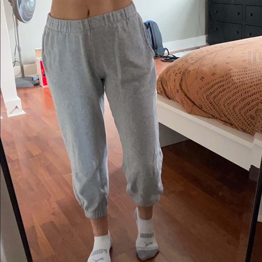 Brandy Melville gray sweatpants